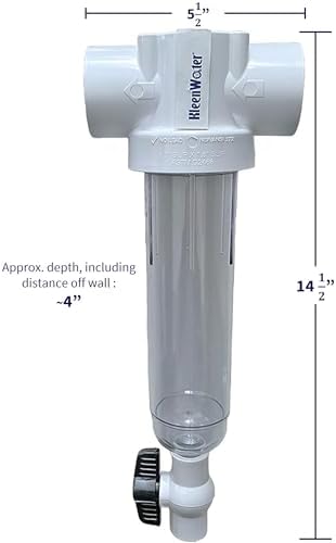 Kleenwater 1.5 Inch PVC Slip Fit Connection, 50 GPM, 100 Mesh Stainless Screen, Whole House Spin Down Sand and Sediment Filter Compatible with Rusco, Vu-Flow, WaterSource, Boshart and Campbell - Image 2