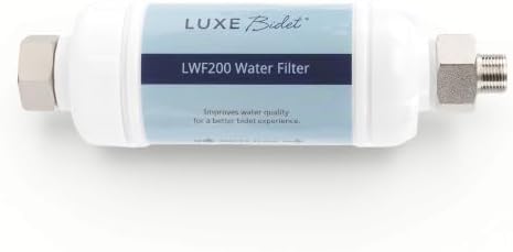 LUXE Bidet 4-in-1 Filtration Water Filter, 3/8" x 3/8" by LUXEBidet