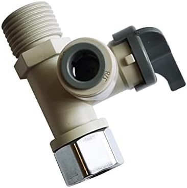 YZM RO water filters Feed Water Adapter 1/2" to 1/4" Ball Valve Faucet Tap Feed Reverse Osmosis (Filter Adapter 1/2" to 1/4") - Image 4