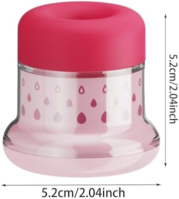 Faucet Water Filter,Splash Proof Softener Parts,Detachable Leak Proof F́aucet Mount Sink Purifier for Kitchen Shower Home Hotel Restaurant Apartment (Red) - Image 2