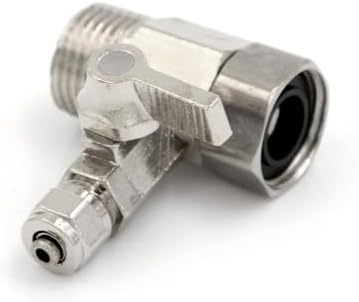 Water Filter Purifier Adapter 1/2'' To 1/4" Ball Valve Faucet Tap Safe Copper Nickel Plating,adapter,1 PC - Image 5