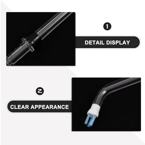 2pcs Oral Irrigator Cleaning Heads: Water Flosser Replacement Nozzles - Flossing Jet Tips Irrigator Tips for Braces Implants Home Or Travel Use - Image 3