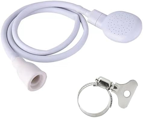 1m/3.28ft Sink Spray Rubber Hose Portable Sink Hose Faucet Sprayer Shampoo Sprayer Handheld Faucet Shower for Pets,Bathing Baby,Washing Hair,Rinsing Vegetables by Dogxiong