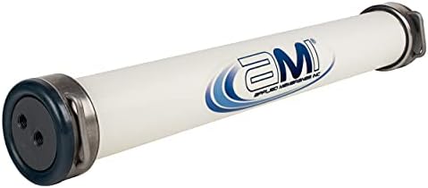 APPLIED MEMBRANES, INC. 2.5" x 21" PVC Membrane Housing Pressure Vessel for 25x21 RO, UF, NF Membrane Element | 200 PSI Operating Pressure | PV2521PVCAU by AppliedMembranesInc