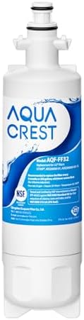 AQUA CREST ADQ36006101 Water Filter, Replacement for LG® LT700P® by AQUACREST