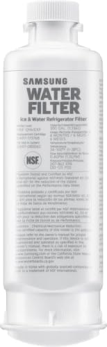 Samsung HAF-QIN/EXP Genuine Refrigerator Water Filter, Reduces 99% of Harmful Contaminants for Clean, Clear Drinking Water, 6-Month Life, Easy Install, Pack of 1 by Unknown