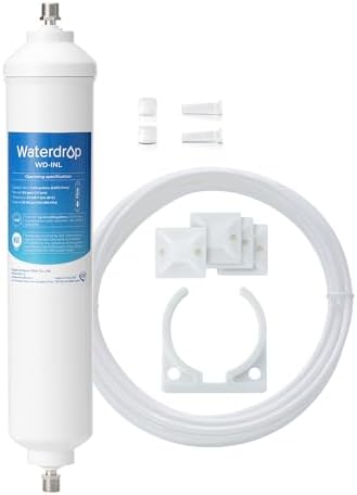 Waterdrop INL Inline Water Filter for Refrigerator and Ice Maker by Waterdrop