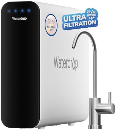 Waterdrop TSU 0.01 Micron Ultra Filtration Under Sink Water Filter System by Waterdrop