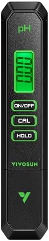 VIVOSUN Digital pH Meter 0.01 Accuracy Pen Tester for Water Hydroponics by VIVOSUN
