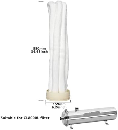Model FCL6000L CL8000L ultrafiltration Series Water Filter Accessories UF Membrane Filter Element Replacement Parts(CL8000L) - Image 4