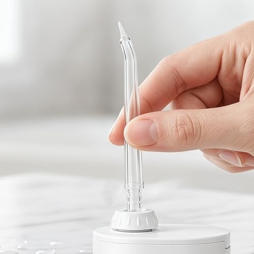6pcs Replacement Nozzles for Flosser, Plastic Dental Irrigator Tips - Image 4