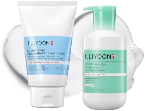 Illiyoon Ceramide Cleansing Duo | Cream & Face Wash by ILLIYOON