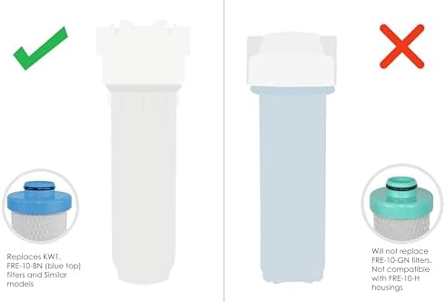 RV Water Filter Activated Carbon Block Push-Nipple Cartridge OEM 2.5 x 10" for RCS/FR1 Housing Replaces KW1 and FRE-10-BN - Image 4