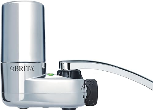 BRITA On Tap Faucet Water Filter System, Chrome by Brita