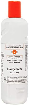 everydrop by Whirlpool Ice and Water Refrigerator Filter 2, EDR2RXD1, Single-Pack + Affresh Washing Machine Cleaner, 6 Month Supply - Image 3