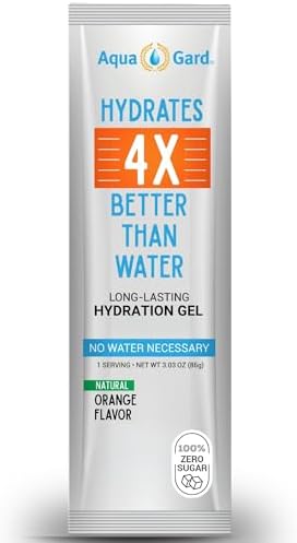 Aqua-Gard Emergency Hydration Gel - Survival Pouches for Disaster Relief | 200% More Effective Hydration | Emergency Pouches for Water Emergency Kit Supply for Extreme Conditions (3 Pack) by Unknown