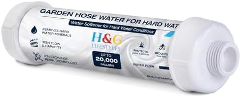 H&G lifestyles Garden Hose Filter for Hard Water,Calcium Inhibitor Filter - Image 2