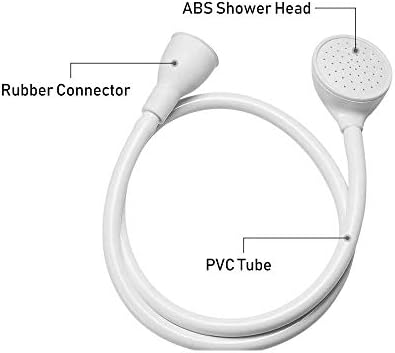 Sink Spray Hose,Portable Sink Hose Faucet Sprayer, Shampoo Sprayer Handheld Faucet Shower Head Spray for Bathing Baby,Pets,Washing Hair,Rinsing Vegetables - Image 3