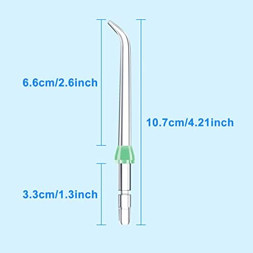 Water Flosser Replacement Tips, Replacement Classic Jet Tips for Waterpik Flosser Oral Irrigator & Dental Flosser (6 Classic Jet Tips) - Image 6