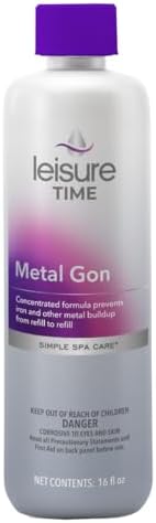 Leisure Time D, Metal Gon for Spas and Hot Tubs, 16 Ounce by Solenis