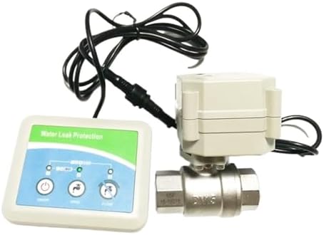 Intelligent Water Leakage Detector Close Electric Valve Automatically, DN15(DN15 Stainless Valve) by Unknown