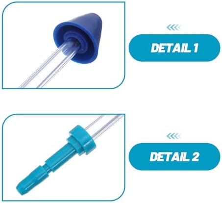 2pcs Compatible Glass ABS Oral Irrigator Replacement Nozzles - Image 3