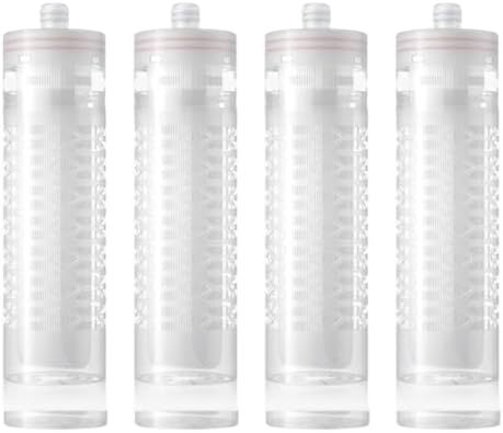 4 Pack 0.01 Micron 2.8 x 10 Inch PVDF Insert Type UF Ultrafiltration Membrane Cartridge, Duty High Flow Water Filter Replacement for Residential Light Commercial by Unknown