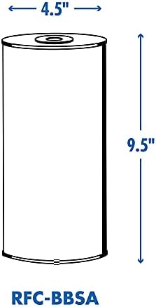 Culligan RFC-BBSA 25 Micron Whole House Water Filter for Sediment, 10" x 4.5" Compatible Replacement for FXHTC, W50PEHD, GXWH40L, GXWH35F, GNWH38S, WFHD13001 (Pack of 2) - Image 3