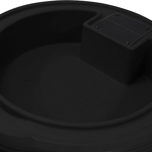 Good Ideas Impressions Faux Palm Rain Water Collection Barrel, 50-Gallon - Image 4