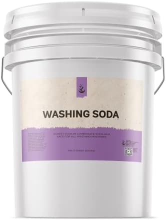 PURE ORIGINAL INGREDIENTS, Washing Soda, 50 Lb by PureSupplements