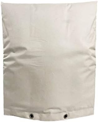 Backflow Preventers Protection Pouch, 17W x 21H Backflow Winter Cover, Outdoor Backflow Preventer Insulation Cover for Water Sprinkler Valve Box Meter or Controller, Khaki, 22B09PV30X1LT6CHEQSU35 by Unknown