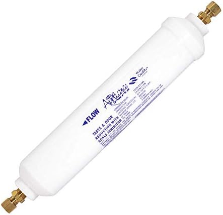 EZ-FLO 10 Inch Line Water Filter, Brass 1/4 Inch MIP x 7/16 Inch Compression Adapters, 1500 Gallon Capacity, 60458N - Image 2