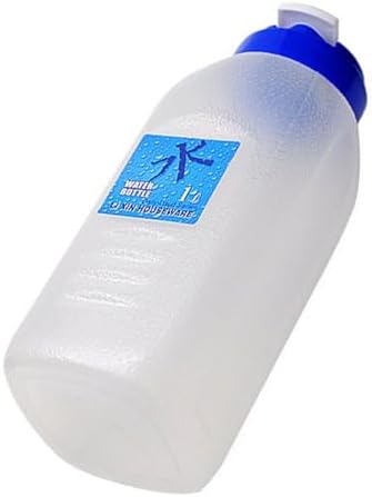 Angoily Cold Water Bottle 2 pack Large Capacity Juice Milk Storage Bottle Portable Plastic Water Pitcher for Travel Fitness Outdoor Use 8.07 X 3.14 X 3.14 in - Image 2