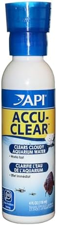 API ACCU-CLEAR Freshwater Aquarium Water Clarifier 4-Ounce Bottle by API