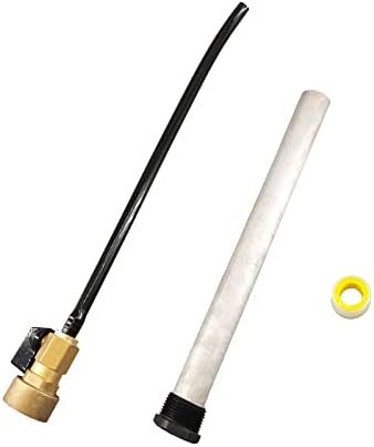 Copper RV Water Heater Tank Rinser Flusher and Anode Rod Set | Remove Sediment from the Bottom of RV Water Heater | Copper Handle and Cleaning Wand with Bending Tip by GaeaAuto