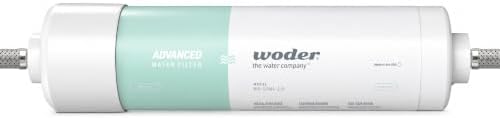 Under Sink Water Filter, Direct Connect to Main Faucet, Compact Size by Woder