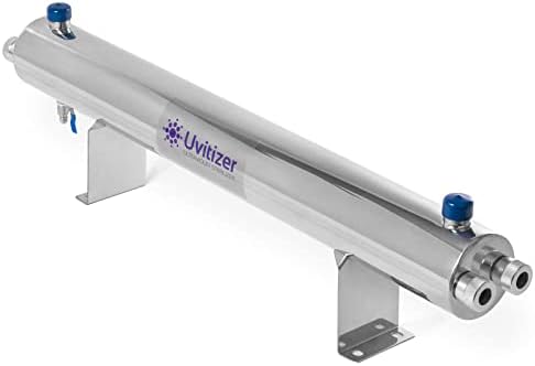 Ultraviolet UV Light Bulb Housing with (2) 36” UV-C Bulbs – for Commercial and Whole House UV Water Filtration Systems – 24 GPM - Image 2