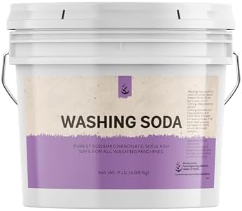 PURE ORIGINAL INGREDIENTS, Washing Soda, 9 Lb by PureSupplements