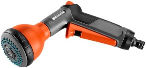 Gardena Classic Multi Sprayer: Garden Sprayer for Watering beds and Potted Plants, Three Spray Patterns, Frost Protection, Single-Hand Operation (18313-20) by Unknown