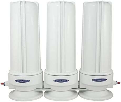 Crystal Quest - Voyager Triple Inline Multistage Ultimate Water Filter System - Filters 30,000 Gallons by CrystalQuest