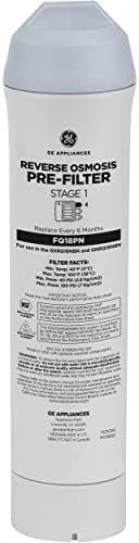 GE Pre & Post Filter Compatible with Select GE Under Sink Filtration Systems Including GXRQ18NBN, GNRQ18NBN, GXRV40TBN, Replace Every 6 Months, FQ18PN (Pack of 8) - Image 2