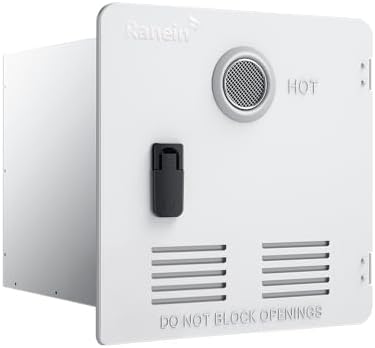Ranein RV Water Heater Door Kit, 15x15 Inches White Panel, Compatible with Ranein Models Only - Image 2