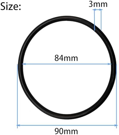GE WS03X10038 O-Ring, Water Filter Housing O-Ring Gasket Fit for GXWH01C, CXWH08C, GXWH04F, GXWH20F, GXWH20S, GXRM10 & GX1S01R 2.5 Inch Water Filter (6/Pack) - Image 2