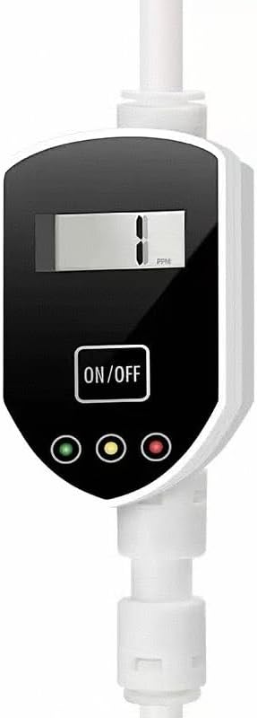 in-Line TDS Meter, Digital Water Tester and PPM Measurement Meter Monitor by Cinojaze