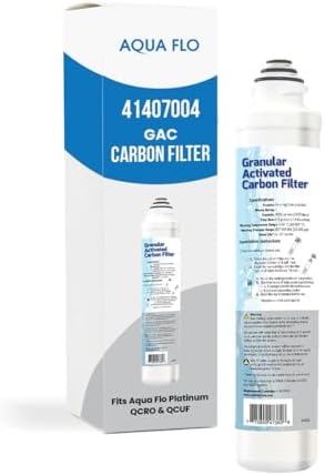 Aqua Flo 41407004 QCRO GAC Carbon Filter Replacement, QCUF 4-Stage by ESPWater
