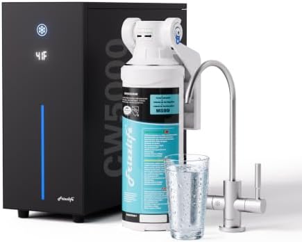 Frizzlife Under Sink Water Chiller Cooling System with Filter, CW5000+MS99 by FRIZZLIFE