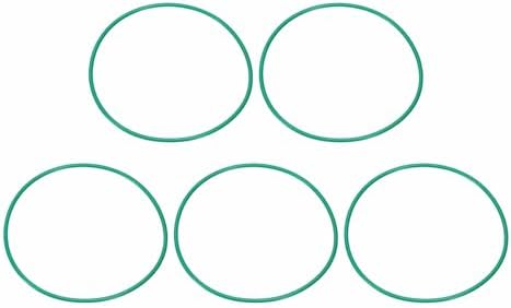 HARFINGTON 5 Pcs Fluorine Rubber O-Rings 94mm OD 89.2mm ID 2.4mm Width Round Sealing O Ring Seal Gasket for Industrial Engines Plumbing Faucet Hose Automotive by HARFINGTON
