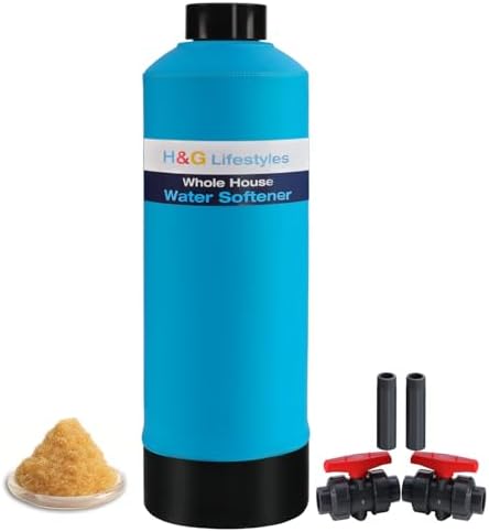 H&G Lifestyles Whole House Water Softener 24,000 Grains,700,000 Gallons by HGLifestyles