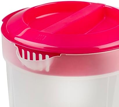 2-Pack 1-Gallon Water Pitchers with Lids, BPA-Free Plastic - Image 5