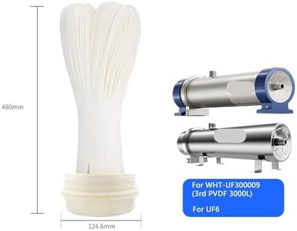 Replacement for 304 Stainless Steel Ultrafiltration Series Water Filter Accessories UF Membrane Cartridge(for 3rd PVDF 3000L) - Image 2